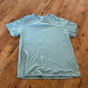 Green lululemon all your cotton tee womens size 2